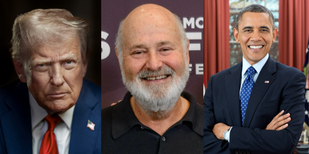 Two presidents reacting to Rob Reiner’s death