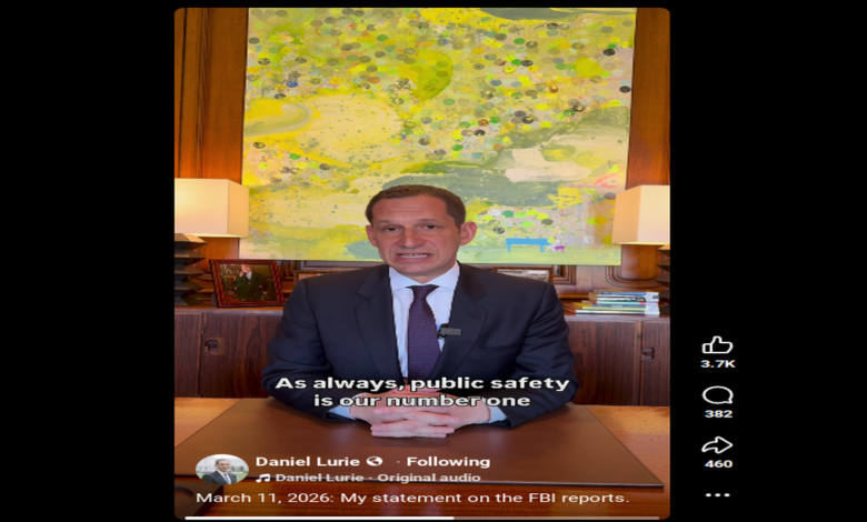 San Francisco Mayor Daniel Lurie